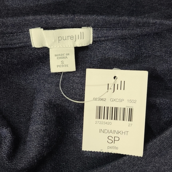 J Jill India Ink Tunic Dress with Pockets NWT - Picture 5 of 5